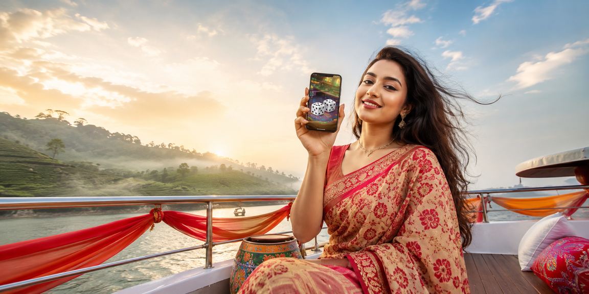 সিলেটে পহেলা বৈশাখে ডাইস গেম খেলছেন একজন ব্যবহারকারী